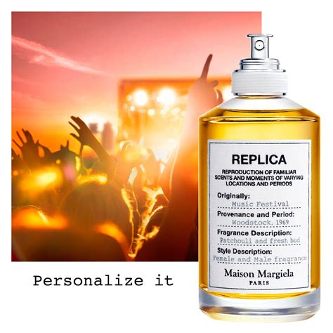 music festival replica perfume